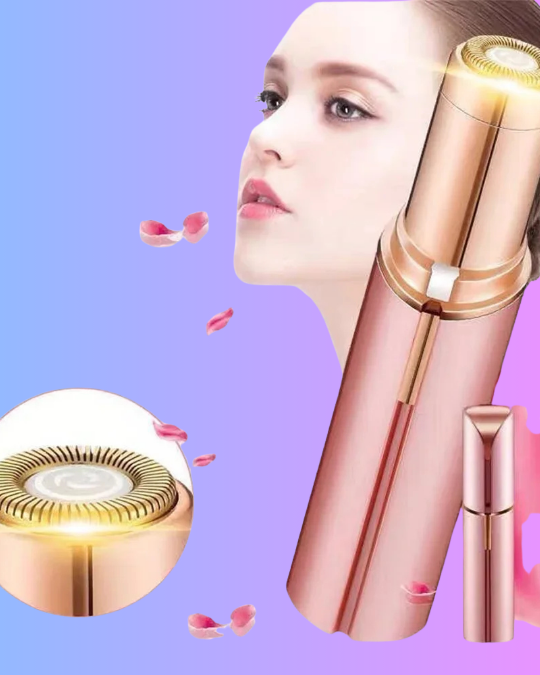 Shaver Facial pratique et facile à utilisé